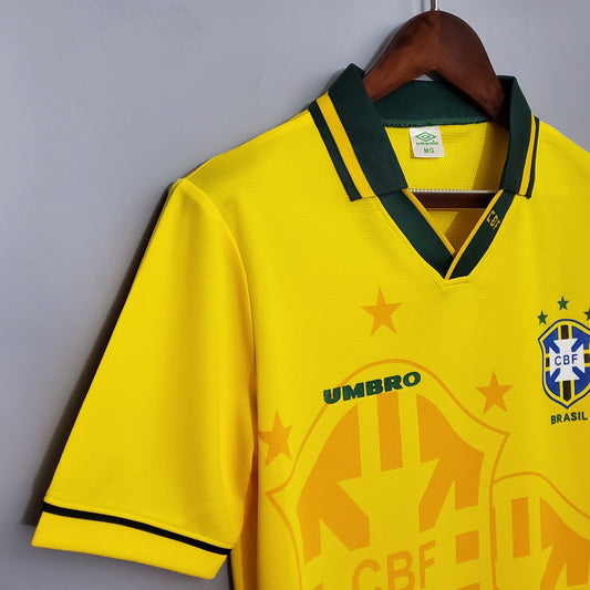 Camisola Retro 1993-1994 Brasil Home Ronaldo Nazario