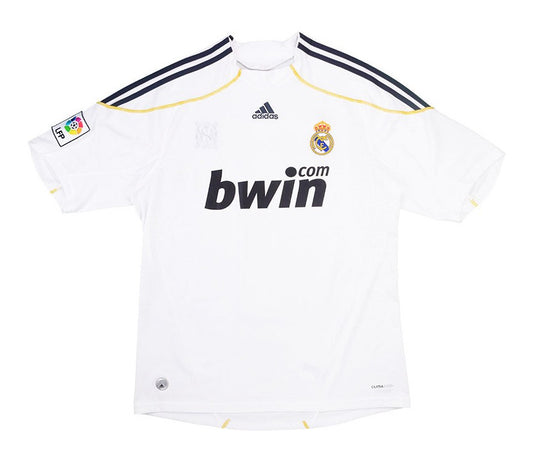Camisola Retro 2009-10 Real Madrid Home Shirt Ronaldo #9