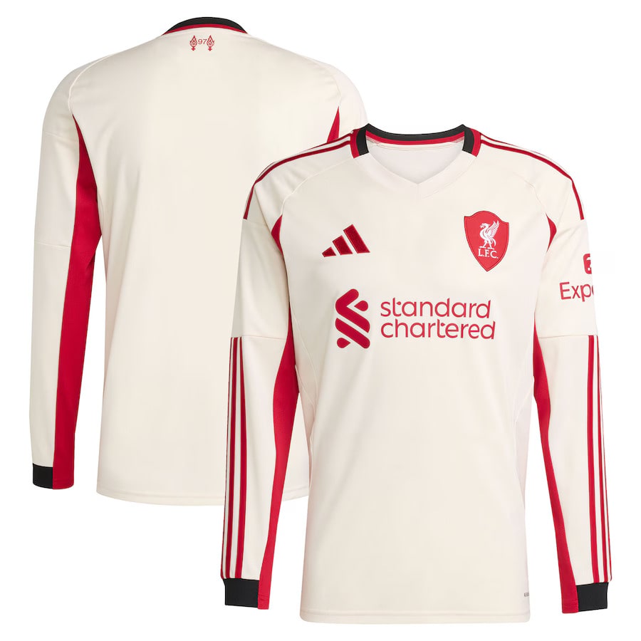 Camisola 25/26 Liverpool Alternativa Manga Comprida