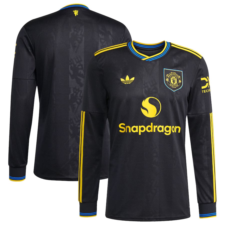 Camisola 25/26 Manchester United Terceiro Manga Comprida