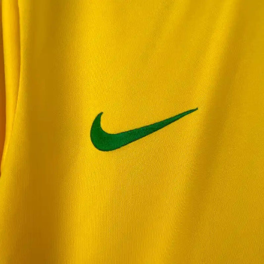 Camisola Retro 1998 Brasil Long Sleeve Roberto Carlos
