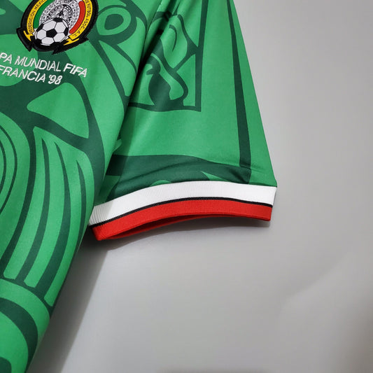 Camisola Retro 1998 México Home Jorge Campos