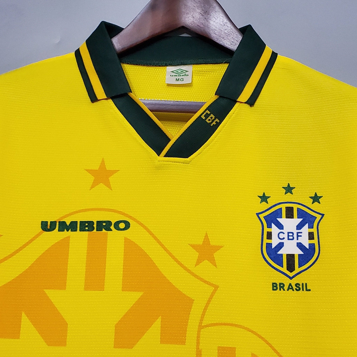 Camisola Retro 1993-1994 Brasil Home Ronaldo Nazario