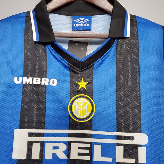 Camisola Retro 1997-1998 Inter milan Home Ronaldo Nazario