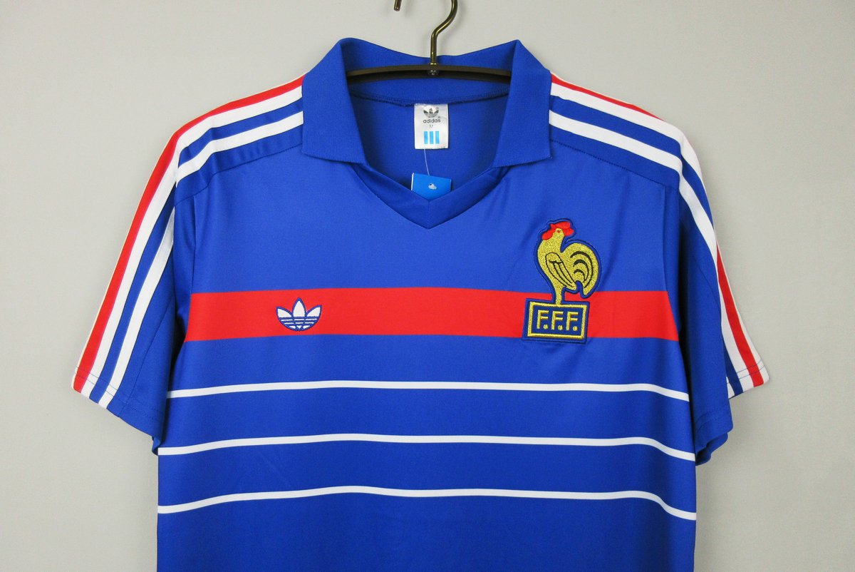 Camisola Retro 1984-1986 França Home Platini