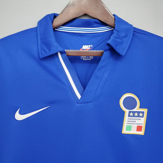 Camisola Retro 1998 Itália Home Cannavaro
