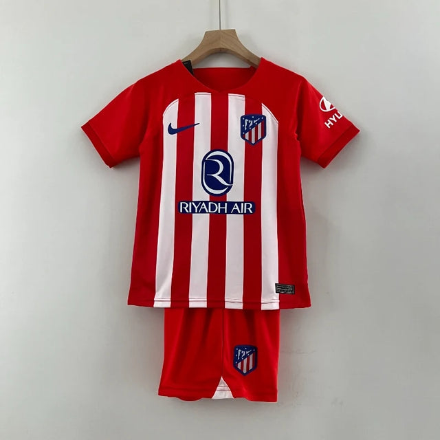 Équipement pour enfants 23/24 Atletico Madrid Domicile