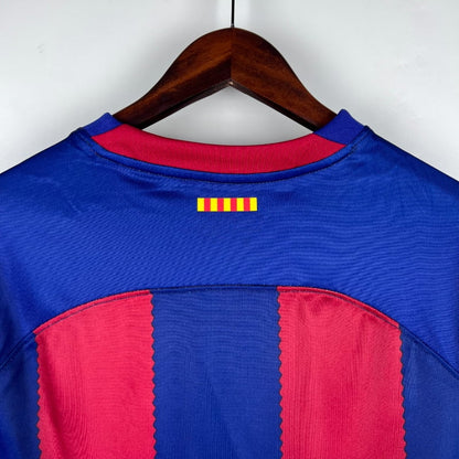 Camisola 23/24 Barcelona  Long Sleeve Home