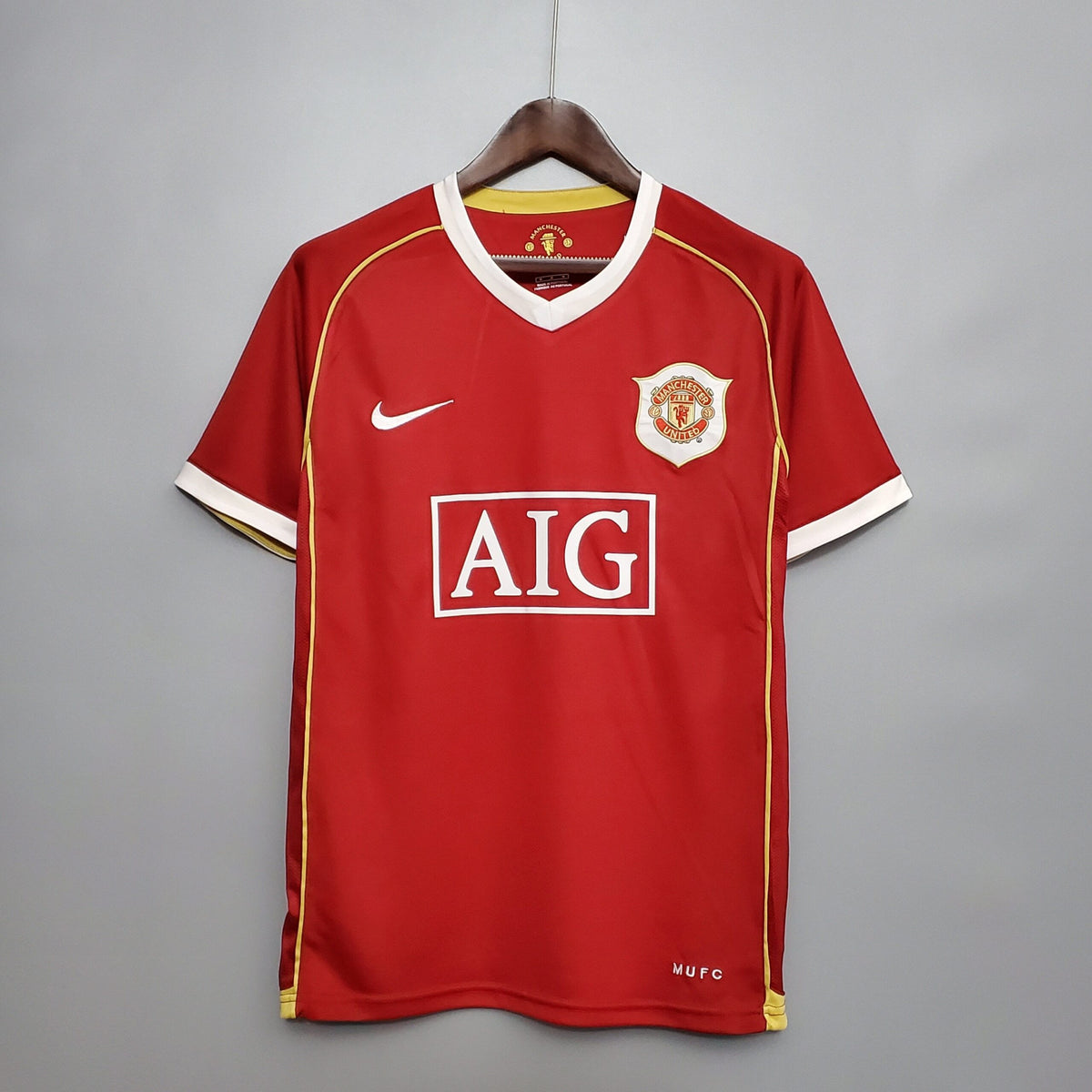 Camisola Retro 2006-2007 Manchester United Home Cristiano Ronaldo / Rooney