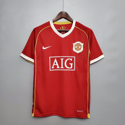 Camisola Retro 2006-2007 Manchester United Home Cristiano Ronaldo / Rooney