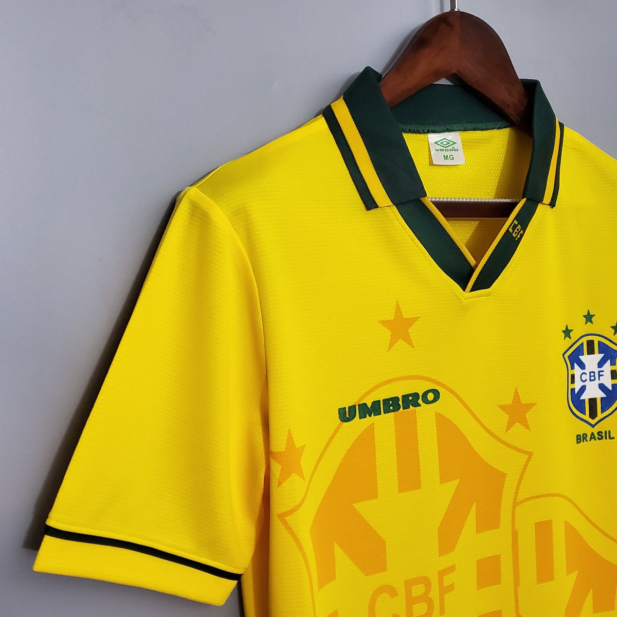 Camisola Retro 1993-1994 Brasil Home Ronaldo Nazario