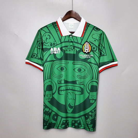 Camisola Retro 1998 México Home Jorge Campos