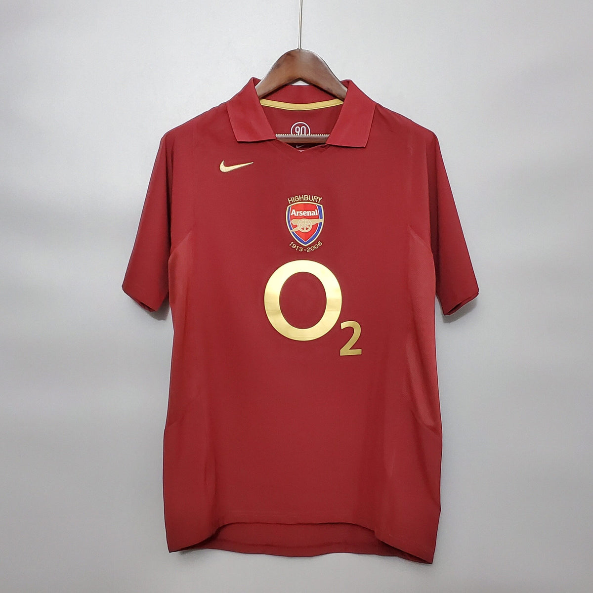Camisola Retro 2005-2006 Arsenal Home Henry