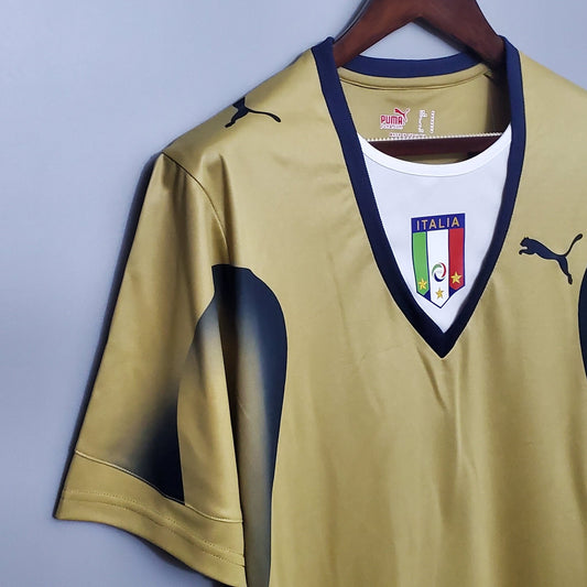 Camisola Retro 2006 Itália GK World Cup Buffon