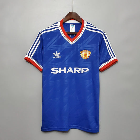 Camisola Retro 1986-1988 Manchester United Away Rooney