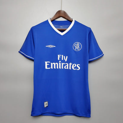 Camisola Retro 2003-2005 Chelsea Home Drogba