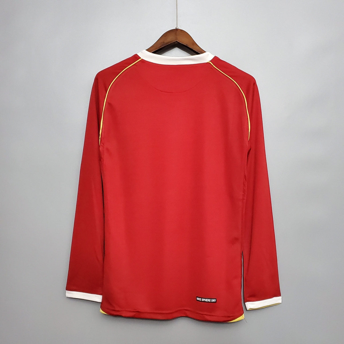 Camisola Retro 2006-2007 Manchester United Home Long Sleeve Cristiano Ronaldo / Rooney