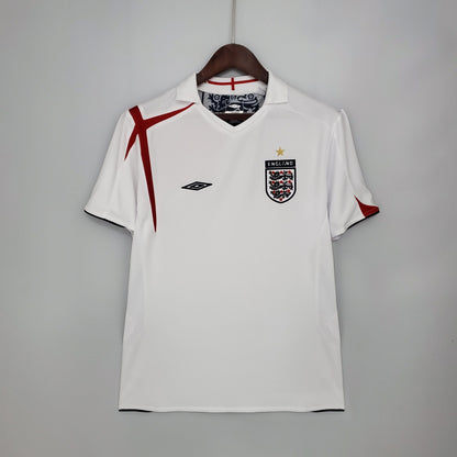 Camisola Retro 2006 Inglaterra Home Beckham / Rooney