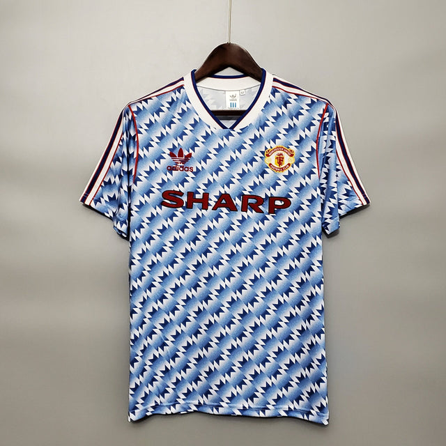 Camisola Retro 1990-1992 Manchester United Away Rooney