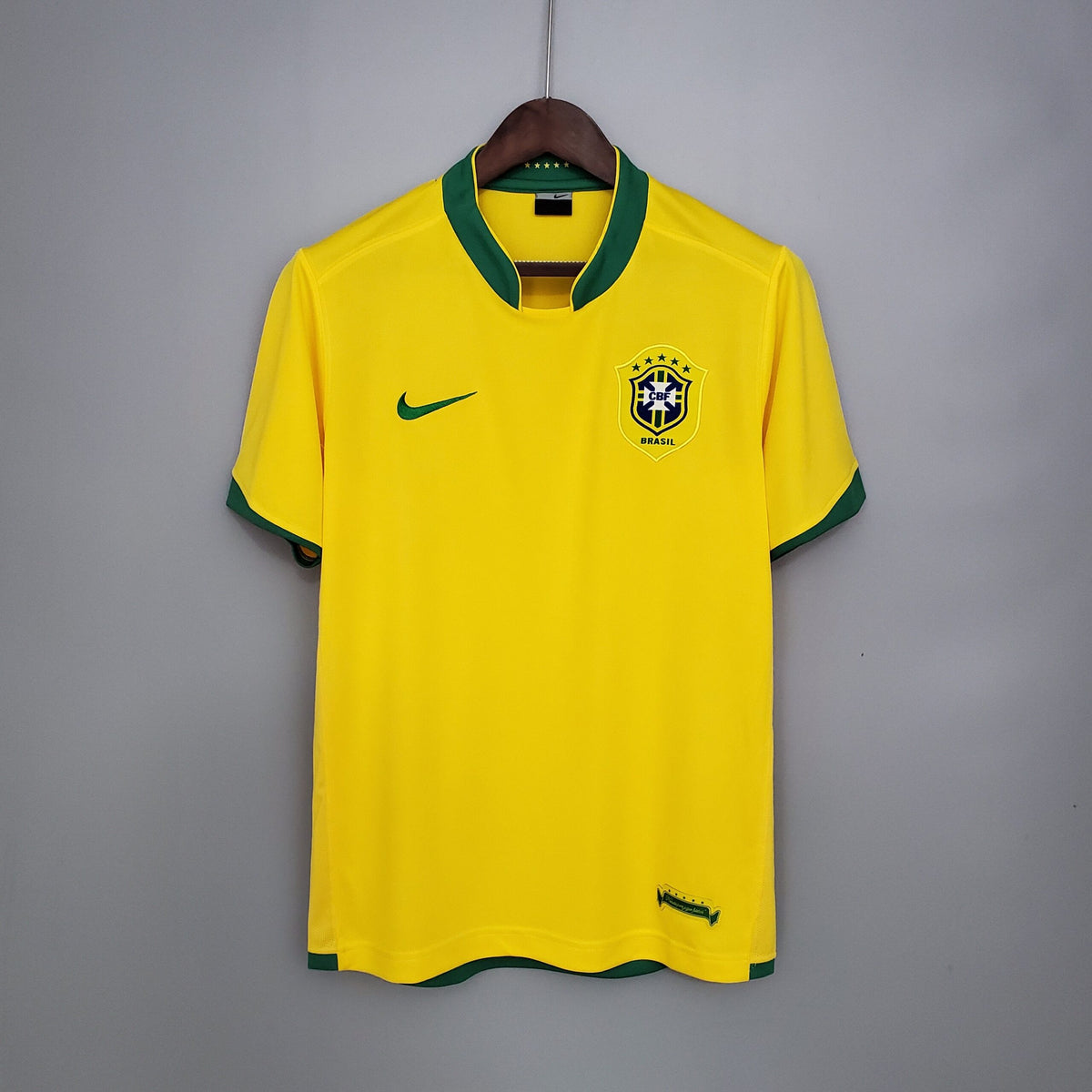 Camisola Retro 2006 Brasil Home Ronaldinho