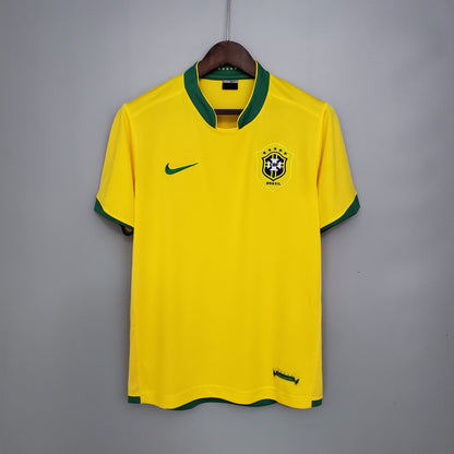 Camisola Retro 2006 Brasil Home Ronaldinho