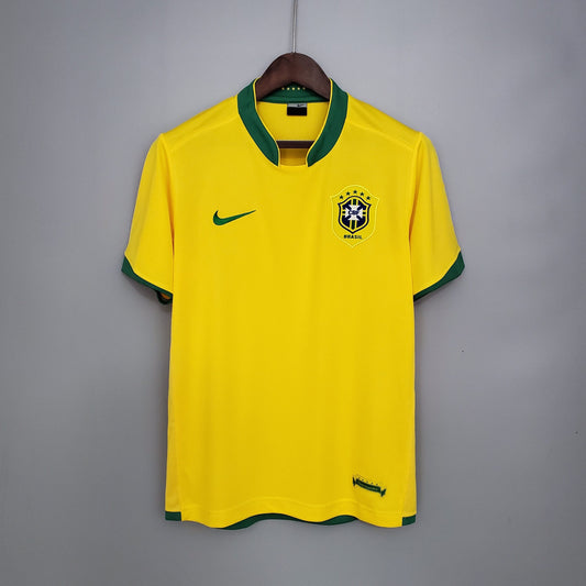 Camisola Retro 2006 Brasil Home Ronaldinho