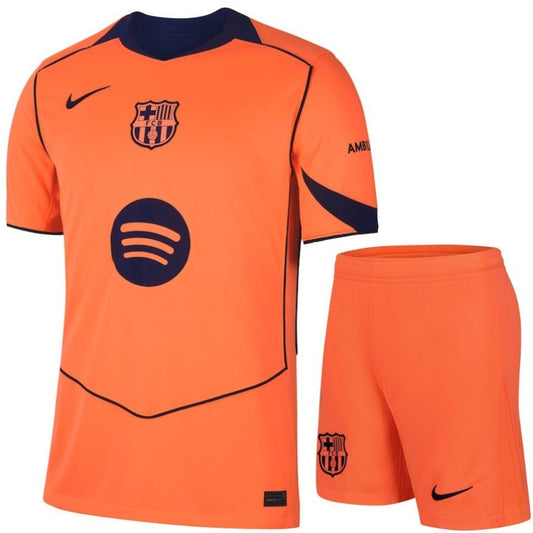 Equipamento Criança 25/26 Barcelona Terceiro