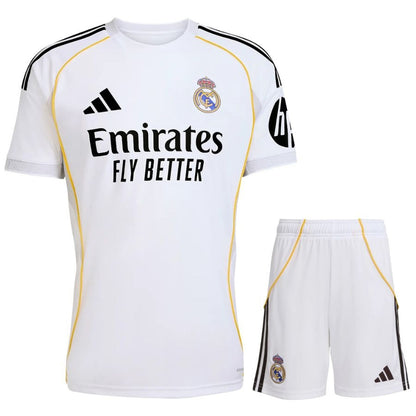 Equipamento Criança 25/26 Real Madrid Principal