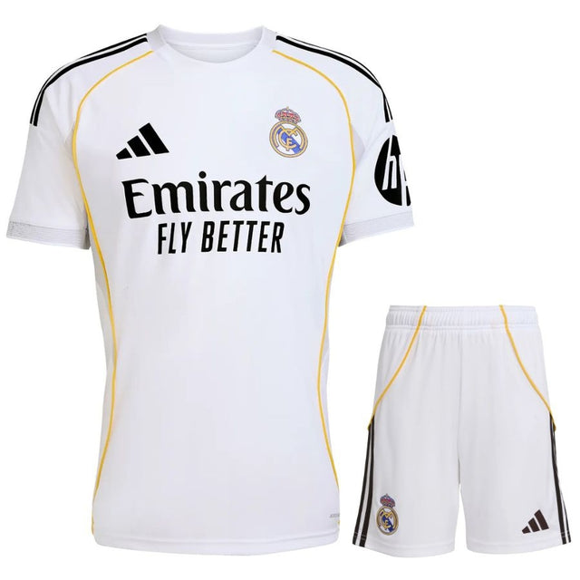 Equipamento Criança 25/26 Real Madrid Principal