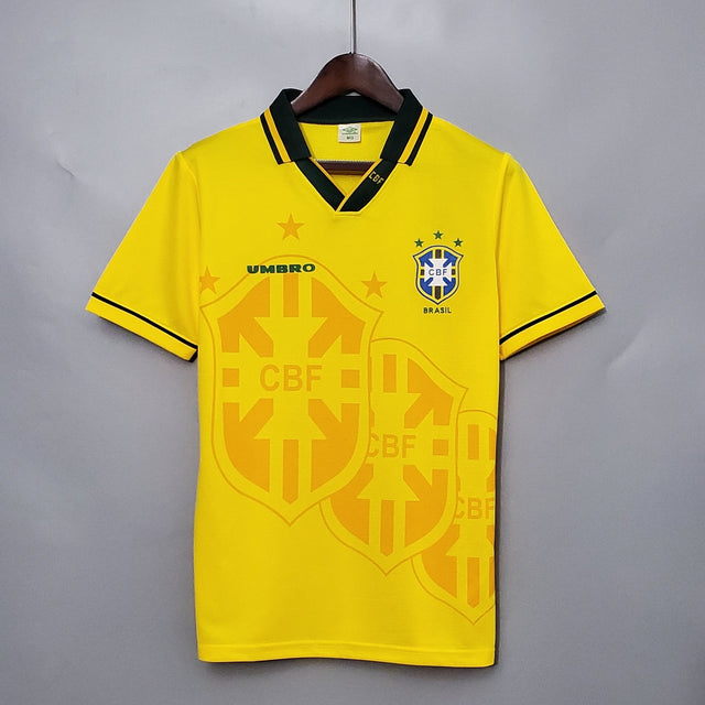 Camisola Retro 1993-1994 Brasil Home Ronaldo Nazario