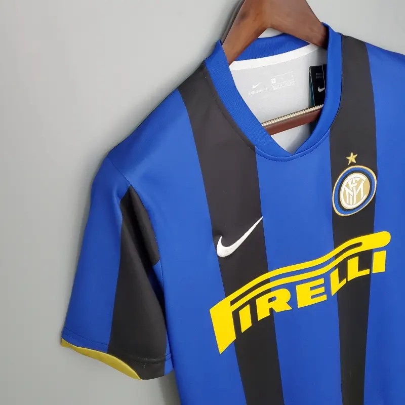 Camisola Retro 2008-2009 Inter Milan Balotelli / Ibrahimovic