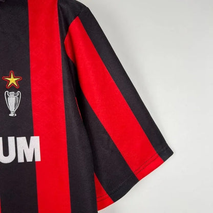 Camisola Retro 1989-1990 AC Milan Baresi / Maldini