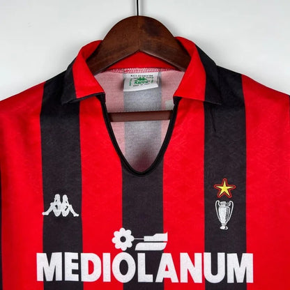 Camisola Retro 1989-1990 AC Milan Baresi / Maldini