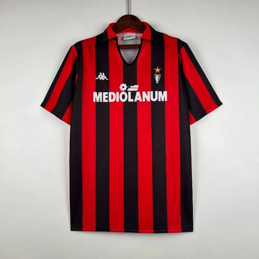 Camisola Retro 1989-1990 AC Milan Baresi / Maldini