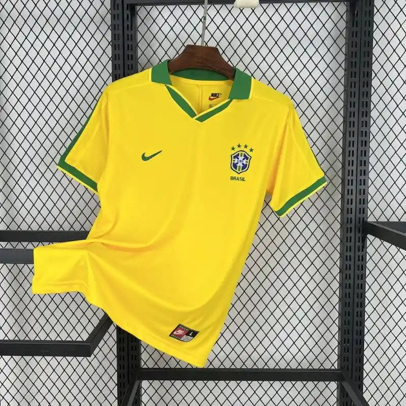 Camisola Retro 1997 Brasil Ronaldo Nazario