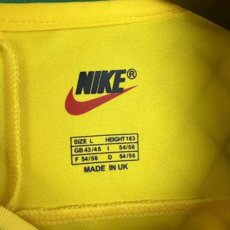 Camisola Retro 1997 Brasil Ronaldo Nazario