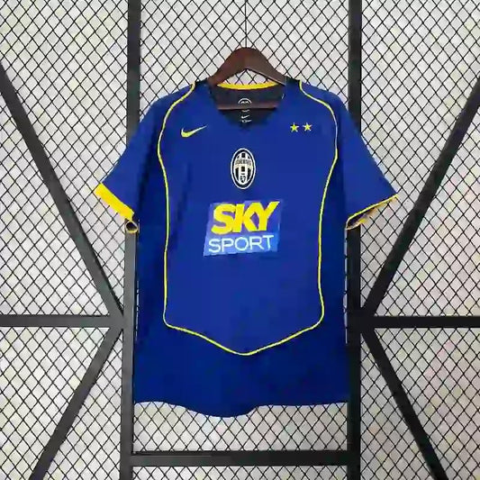 Camisola Retro 2004-2005 Juventus Away Cannavaro / Ibrahimovic