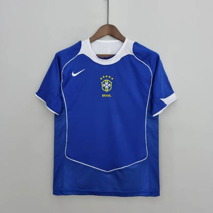 Camisola Retro 2004-2006 Brasil Away Roberto Carlos