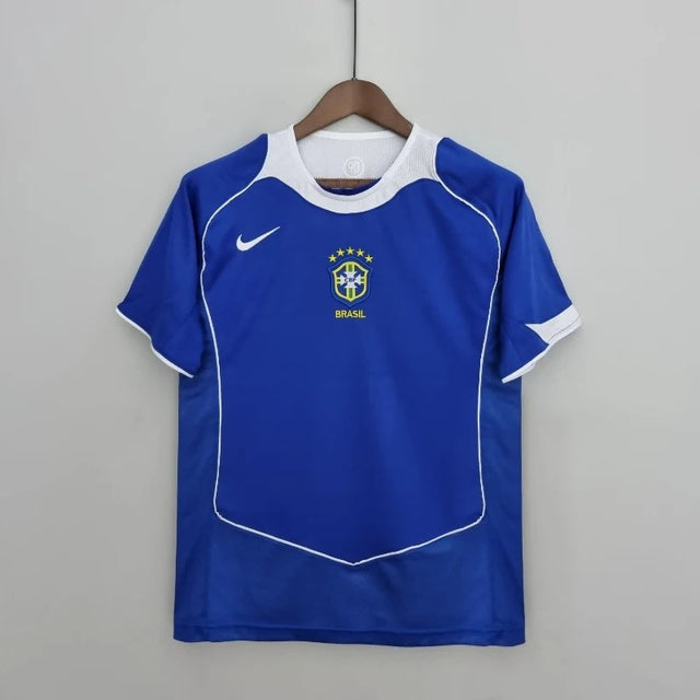 Camisola Retro 2004-2006 Brasil Away Roberto Carlos