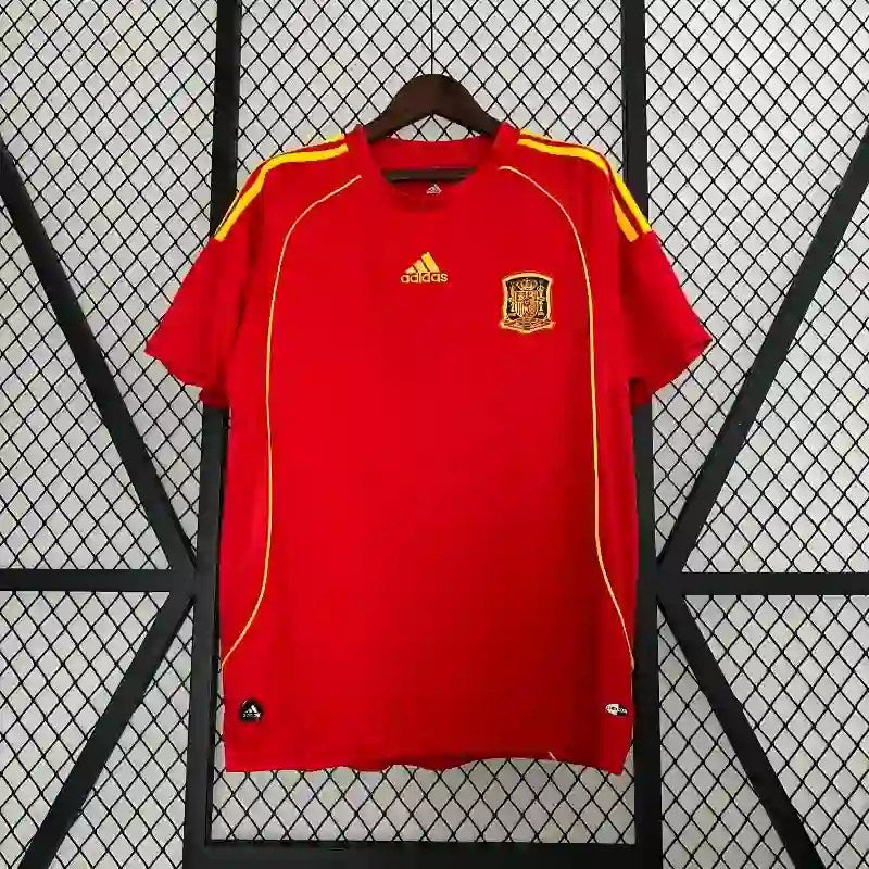 Camisola Retro 2008 Espanha Iniesta / Puyol