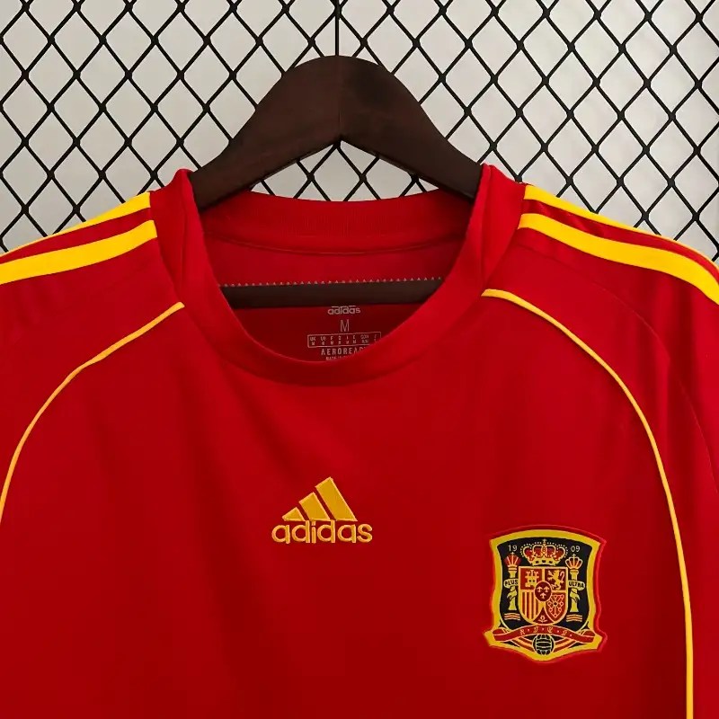 Camisola Retro 2008 Espanha Iniesta / Puyol