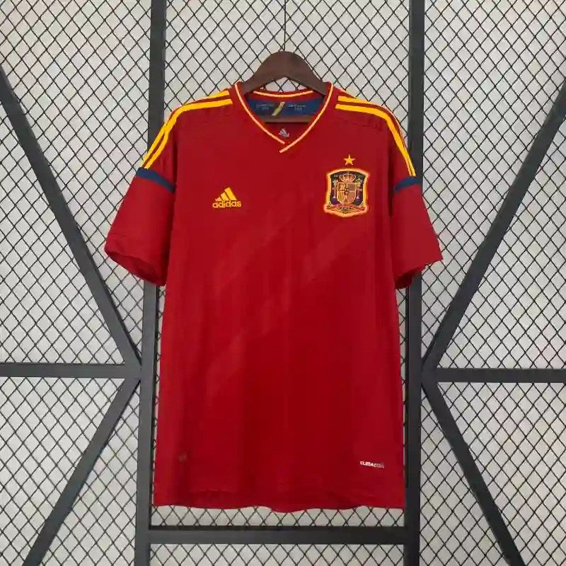 Camisola Retro 2012 Espanha Iniesta / Puyol