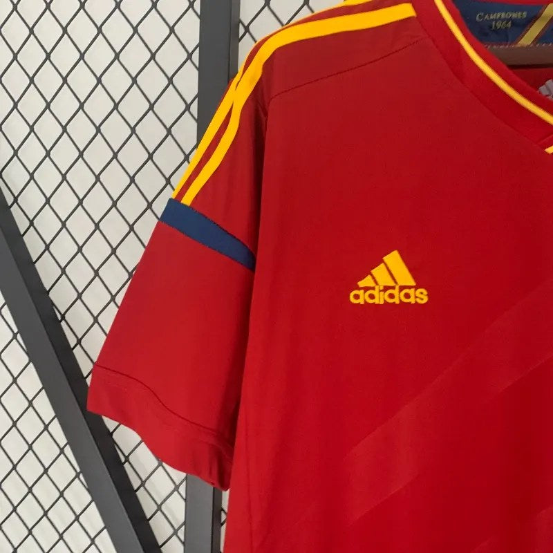 Camisola Retro 2012 Espanha Iniesta / Puyol