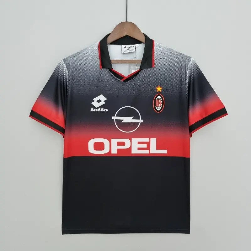 Camisola Retro 1995-1996 AC Milan Suit Baresi / Maldini