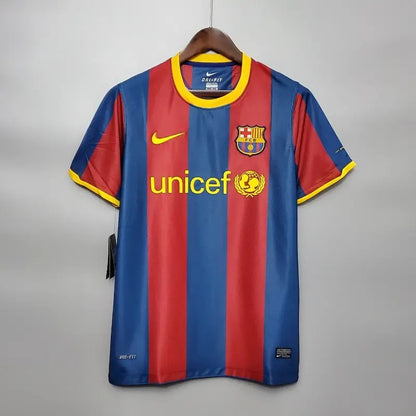 Camisola Retro 2010-2011 Barcelona Iniesta / Messi