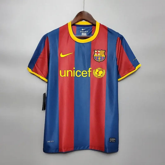 Camisola Retro 2010-2011 Barcelona Iniesta / Messi