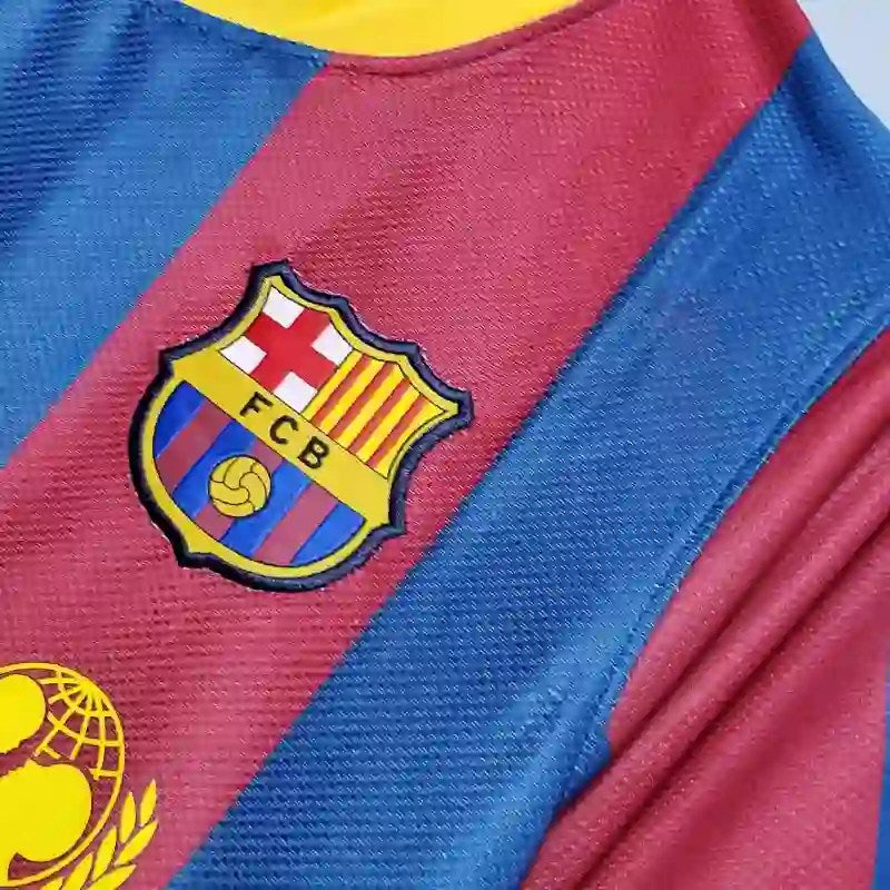 Camisola Retro 2010-2011 Barcelona Iniesta / Messi