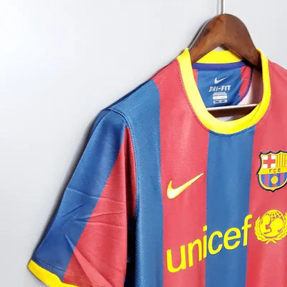 Camisola Retro 2010-2011 Barcelona Iniesta / Messi