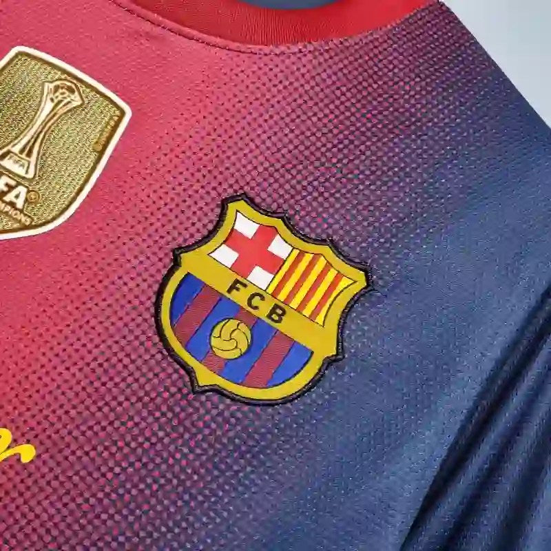 Camisola Retro 2012-2013 Barcelona Puyol / Messi