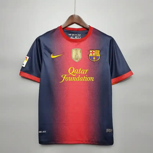 Camisola Retro 2012-2013 Barcelona Puyol / Messi